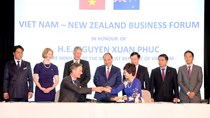 Việt Nam-New Zealand thực hiện mục tiêu đạt 1,7 tỷ USD