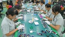 Kim ngạch xuất khẩu điện thoại và linh kiện 7 tháng đầu năm 2020 đạt 26,2 tỷ USD