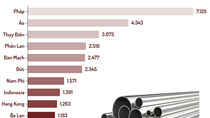 Top 10 thị trường Việt Nam nhập khẩu sắt thép nhiều nhất trong 8 tháng