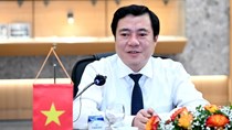 Thứ trưởng Nguyễn Sinh Nhật Tân làm việc với phái đoàn EU và Đại sứ quán Anh về JETP