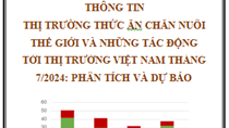 Thông tin thị trường TĂCN thế giới và những tác động tới thị trường Việt Nam tháng 7/2024