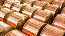Giá đồng ngày 21/4/2025 đạt mức cao nhất trong hơn hai tuần do đồng USD lao dốc