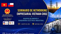 Thương vụ Việt nam tại Chile thúc đẩy kết nối doanh nghiệp trong lĩnh vực thiết bị năng lượng và máy móc, thiết bị điện công nghiệp