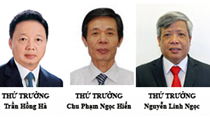 Thủ tướng bổ nhiệm lại 2 Thứ trưởng Bộ Tài nguyên và Môi trường