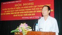 Bí thư Thành uỷ Hải Dương rút đơn xin từ chức để sửa lại