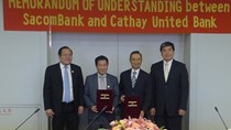 Sacombank vay Cathay United Bank 50 triệu USD