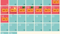 Tết Bính Thân 2016 dự kiến nghỉ 9 ngày
