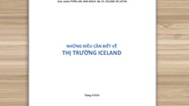 Giới thiệu sách mới “Những điều cần biết về thị trường Iceland”