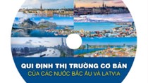 Giới thiệu sách mới “Qui định thị trường cơ bản của các nước Bắc Âu và Latvia”