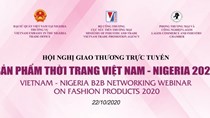 DN Nigeria sẽ giao thương trực tuyến sản phẩm thời trang với DN Việt Nam