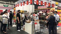 Gian hàng quảng bá sản phẩm Việt Nam tham gia Hội chợ Food Style Kansai ngày 15-17/6/2021