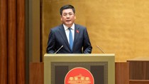 Bộ trưởng Nguyễn Hồng Diên báo cáo trước Quốc hội về các cơ chế, chính sách phát triển năng lượng quốc gia 