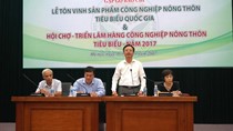 102 sản phẩm công nghiệp nông thôn tiêu biểu năm 2017 sẽ được tôn vinh ngày 20/9