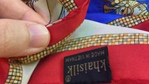 Bộ Công Thương chỉ đạo kiểm tra nguồn gốc của khăn lụa "KHAISILK"