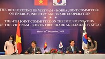 Ký kết thỏa thuận cộng gộp xuất xứ sản phẩm dệt may với Hàn Quốc 