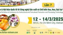 12-14/03/2025: HORTEX VIETNAM 2025 – Triển lãm quốc tế về chế biến Rau, Hoa, Quả