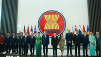 Hoạt động của Bộ trưởng Nguyễn Hồng Diên tháp tùng Tổng Bí thư thăm Indonesia và Ban Thư ký ASEAN