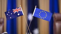 EU và Australia nối lại đàm phán về thỏa thuận thương mại 