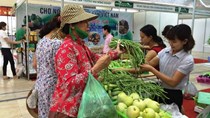Phiên chợ nông sản, thực phẩm an toàn thường nhật tại Hà Nội