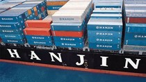 Hãng vận tải biển Hanjin ngừng hoạt động ở châu Âu