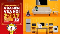 Lazada giảm giá trên 2.000 sản phẩm và tặng lì xì cho khách hàng khi mua sắm