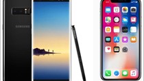 Galaxy Note 8 tỉ thí iPhone X, đại chiến giữa các “siêu phẩm” 1.000USD