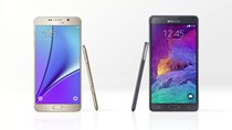 So sánh chi tiết Samsung Galaxy Note 5 và Galaxy Note 4