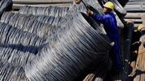 Giá thép tại Thượng Hải tăng do dự trữ giảm 