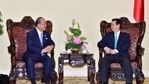 Thủ tướng Nguyễn Tấn Dũng tiếp cố vấn đặc biệt Liên minh nghị sỹ hữu nghị Việt - Nhật