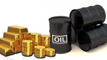 Hàng hóa TG sáng 16/4: Giá dầu cao kỷ lục năm