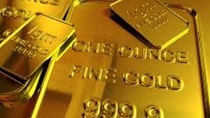 Giá vàng vững trên 1.250 USD/ounce nhưng chứng khoán tăng hạn chế nhu cầu