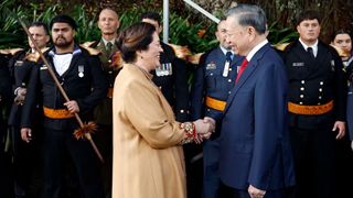Lễ đón Tổng Bí thư, Chủ tịch nước Tô Lâm thăm cấp Nhà nước tới New Zealand