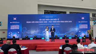 Khai mạc Hội chợ triển lãm quốc tế GREENTECH HANOI 2026