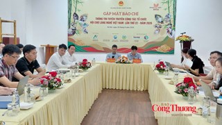 8-12/10: Sắp diễn ra Hội chợ làng nghề Việt Nam lần thứ 22