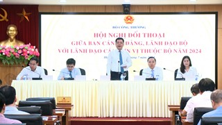 Bộ trưởng Nguyễn Hồng Diên: Đổi mới, cải thiện môi trường làm việc, nâng cao hiệu quả công tác