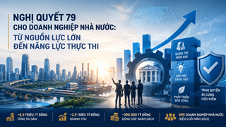 Doanh nghiệp nhà nước trước Nghị quyết 79: Từ nguồn lực lớn đến năng lực thực thi