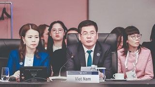 Bộ trưởng Nguyễn Hồng Diên có bài phát biểu quan trọng tại Hội nghị liên Bộ trưởng Ngoại giao - Kinh tế APEC 36 