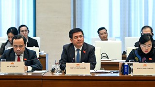 Bộ trưởng Nguyễn Hồng Diên tham dự buổi tiếp Đoàn Hội đồng Kinh doanh châu Âu - ASEAN