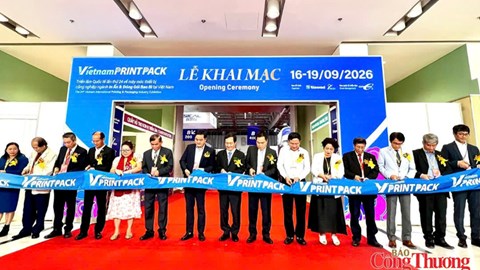 VietnamPrintPack 2026 thu hút gần 300 doanh nghiệp tham dự