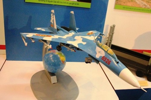 Máy bay tiêm kích Su - 30 MK2, một trong những máy bay hiện đại nhất của Quân đội nhân dân Việt Nam