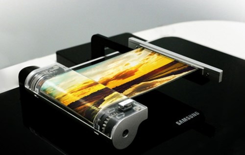 Samsung Galaxy X trang bị màn hình dẻo dễ dàng uốn cong lần đầu xuất hiện