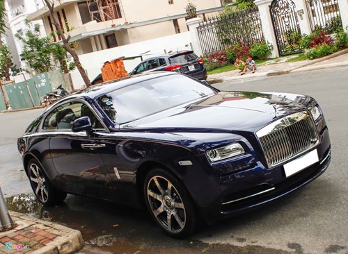 Rolls-Royce Wraith trong bo suu tap xe cua Cuong Do La hinh anh 3