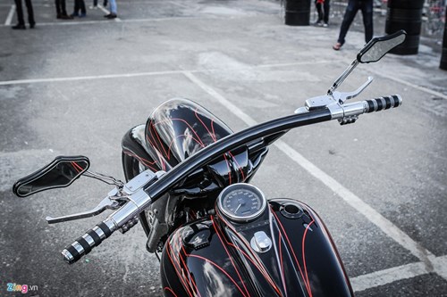 Xe Harley-Davidson Street Glide do banh lon cua Duc Tao Pho hinh anh 6