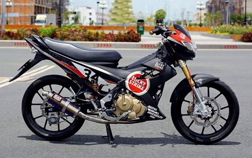 Suzuki Raider nhap Thai do tem xe dua cua biker Sai Gon hinh anh 1