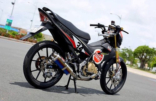 Suzuki Raider nhap Thai do tem xe dua cua biker Sai Gon hinh anh 2