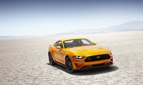 Ford Mustang 2018 trinh lang, dung dong co V8 hinh anh 2