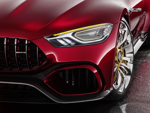 Mercedes-AMG GT Concept - Ô tô thể thao 4 chỗ, mạnh hơn cả siêu xe - Ảnh 9.