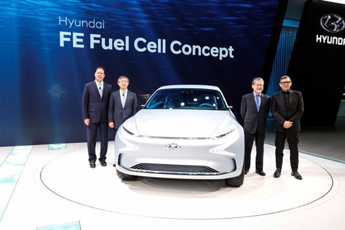 Đây là hình ảnh xem trước cho mẫu SUV xanh tương lai của Hyundai - Ảnh 1.