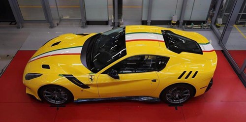 Cận cảnh siêu xe Ferrari F12tdf có một không hai của ông chủ hãng trang sức - Ảnh 10.