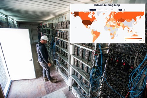 Mỹ vượt Trung Quốc thành trung tâm khai thácbitcoin lớn nhất thế giới - Ảnh 1.